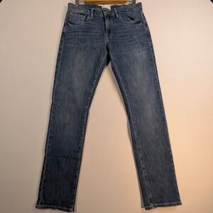 Frame Jeans Mens 32x31 Blue L'Homme Slim Beech Stretch Denim Modern Casual